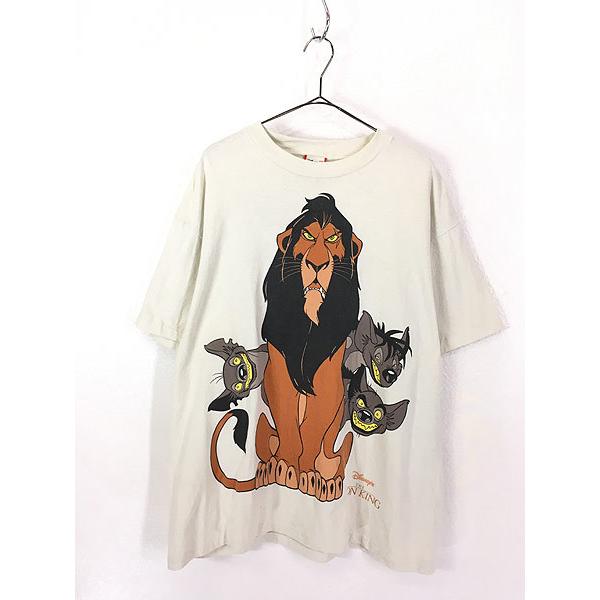 古着 90s Usa製 Disney Lion King ライオンキング レア スカー ハイエナ Tシャツ Xl 古着 21my29f 古着屋ドラセナyahoo ショップ 通販 Yahoo ショッピング