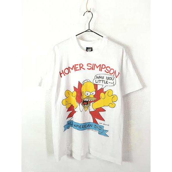 古着 90s Usa製 The Simpsons シンプソンズ Homer ホーマー Tシャツ L 古着 21my29za 古着屋ドラセナyahoo ショップ 通販 Yahoo ショッピング