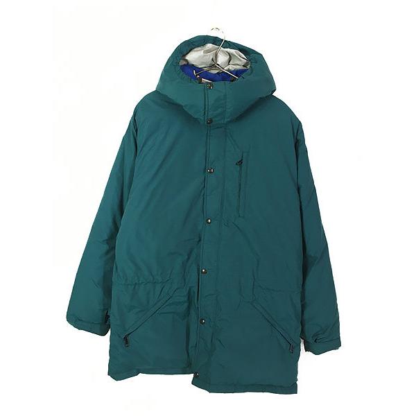 古着 80-90s USA製 LL Bean 山タグ 人気 「Penobscot parka」 ペノブスコット ダウン パーカー M 古着