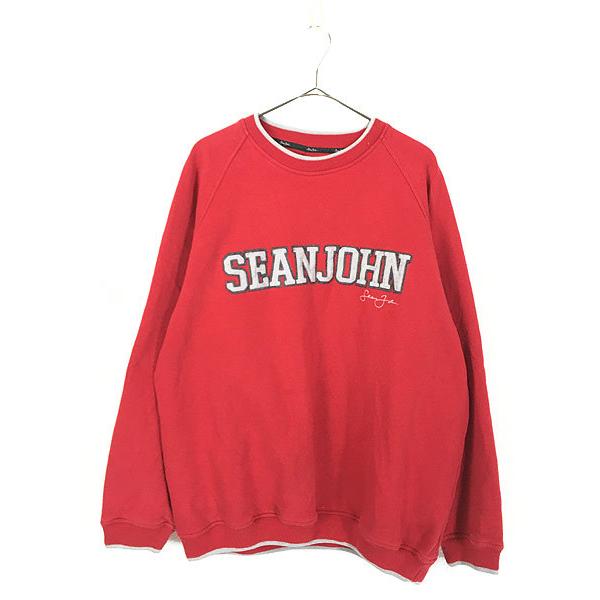 古着 90-00s Sean John ショーン ジョン ロゴ ヒップホップ スウェット