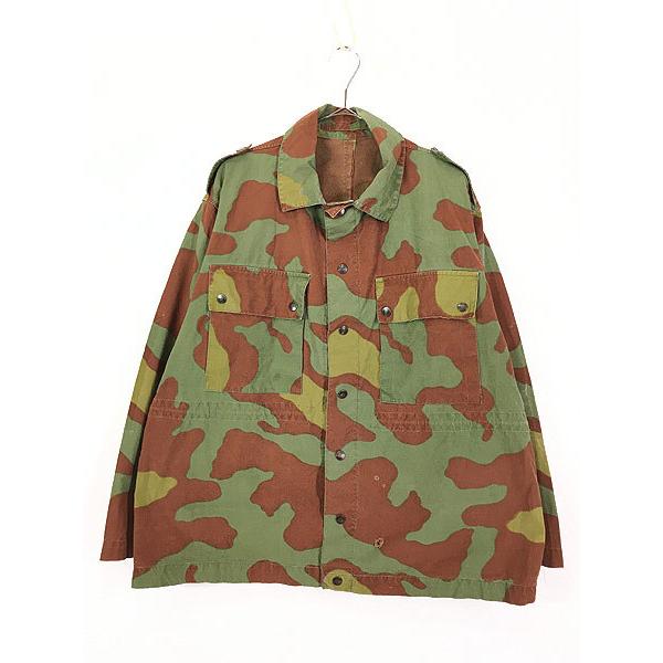 古着 60s イタリア軍 「ステンシル ライナー」 サンマルコ カモ 迷彩