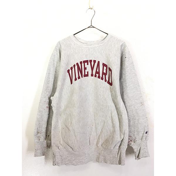 古着 90s Champion Reverse Weave 「VINEYARD」 リバース スウェット