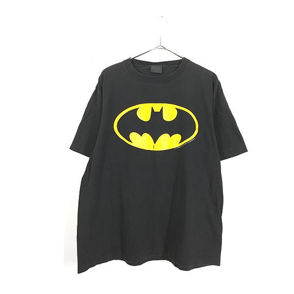 古着 80s USA製 BATMAN バットマン キャラクター BIG マーク プリント