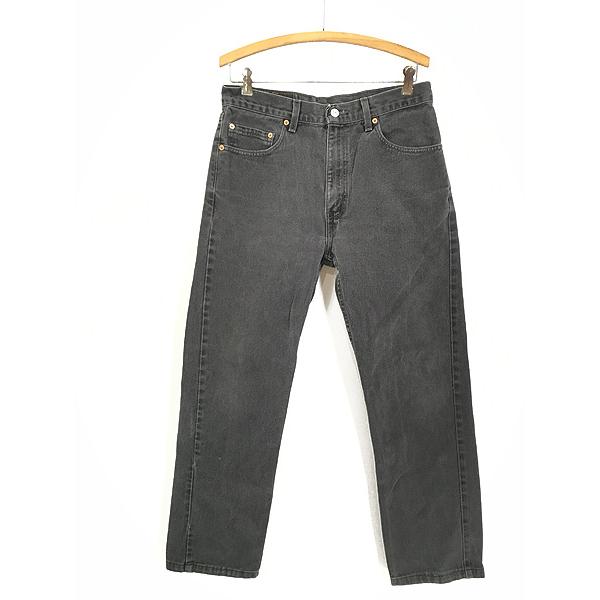 古着 90s USA製 Levi's 505-0260 ブラック デニム パンツ ジーンズ