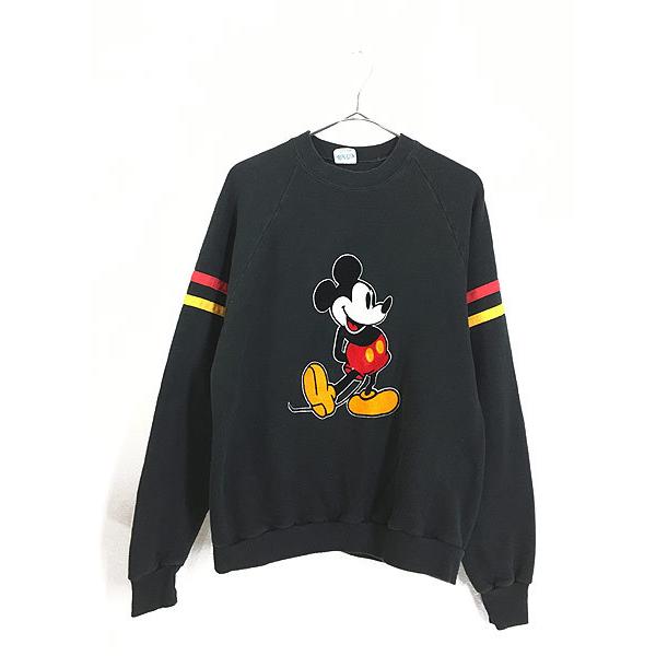 古着 80s Usa製 Disney Mickey Mouse カラー フロッキー スウェット トレーナー Xl 古着 1 22fe05q 古着屋ドラセナyahoo ショップ 通販 Yahoo ショッピング