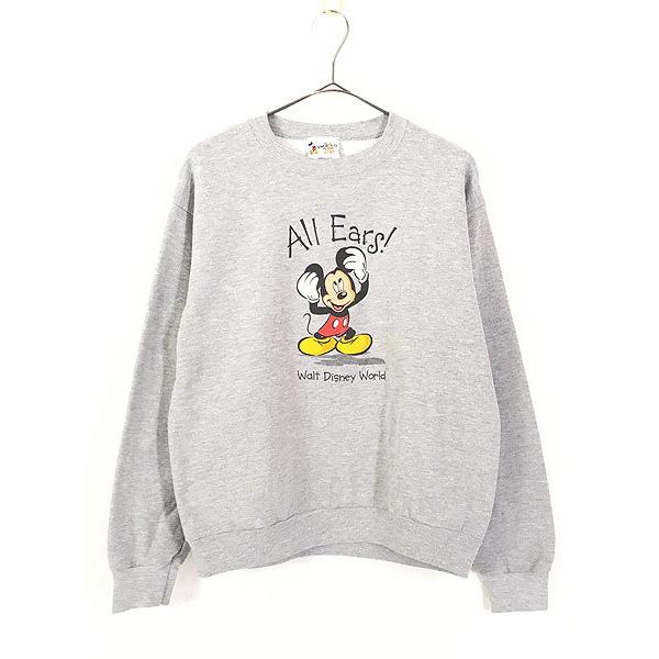 レディース 古着 90s Usa製 Disney Mickey ミッキー All Ears スウェット トレーナー M位 古着 22lja18m 古着屋ドラセナyahoo ショップ 通販 Yahoo ショッピング