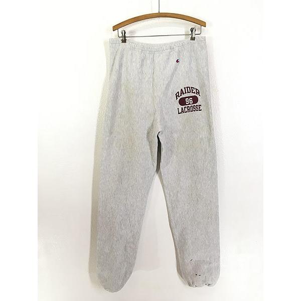 古着 90s USA製 Champion Reverse Weave 「RAIDER」 3段 リバース