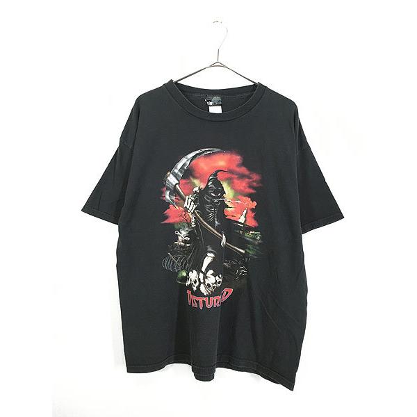 DISTURBED ディスターブド ヴィンテージ Tシャツ L - Tシャツ