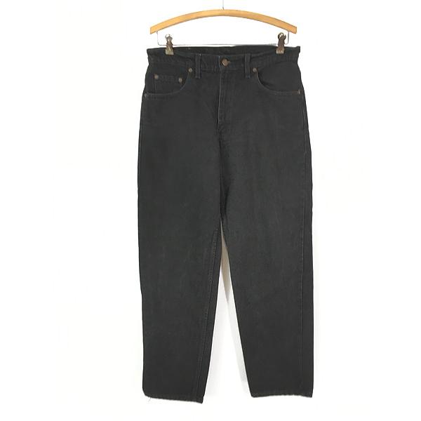 古着 90s Canada製 Levi's 550 スーパー ブラック デニム パンツ