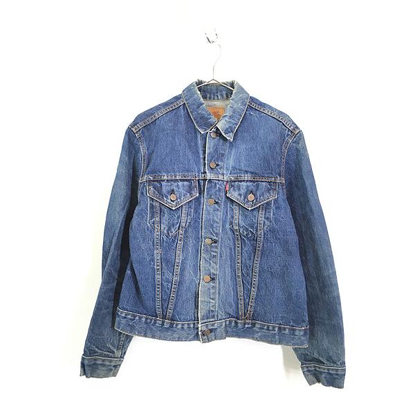 古着 60s USA製 Levi's 70505 「Big E」 濃紺 インディゴ デニム