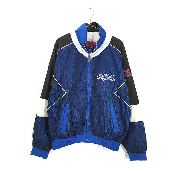 古着 90s NBA Orlando Magic メッシュ ナイロン ジャケット M 古着 90s NBA Orlando Magic メッシュ ナイロン ジャケット M