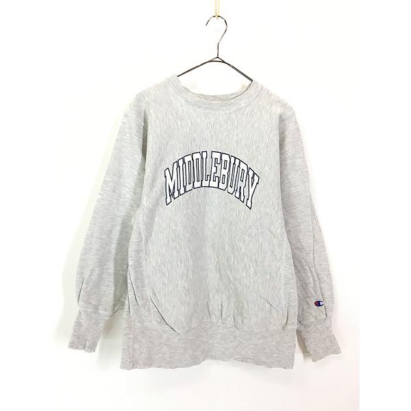 古着 90s Champion Reverse Weave 「MIDDLEBURY」 カレッジ アーチ 