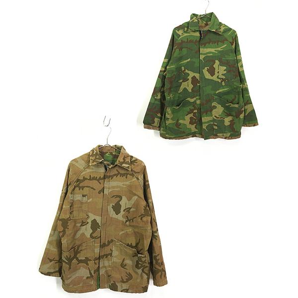 古着 80s USA製 RANGER リーフ カモ 迷彩 パチポケ リバーシブル 古着 80s USA製 RANGER リーフ カモ 迷彩 パチポケ リバーシブル