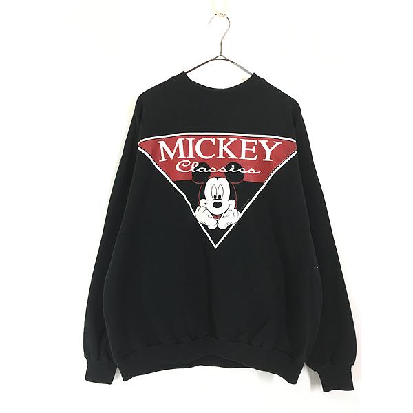 80s~90s used USA製 MICKEY スウェット トレーナー 古着 80s USA製 Disney Mickey ミッキー スウェット トレーナー
