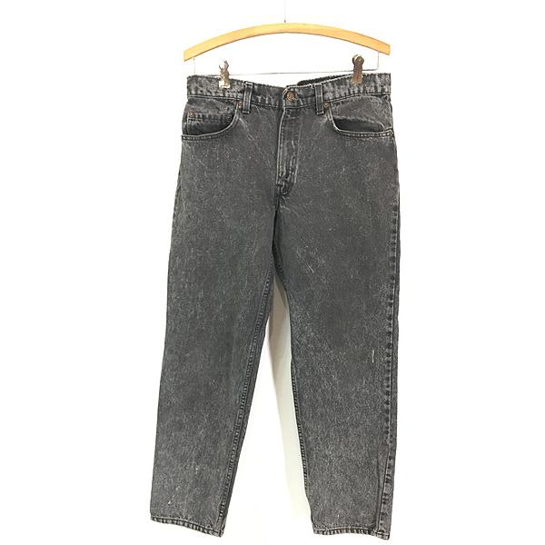 古着 80s USA製 Levi's 506-0253 アシッド ケミカル ブラック