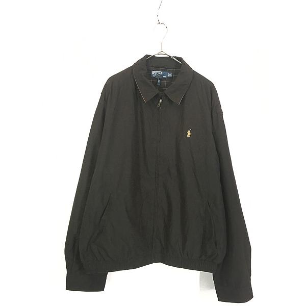 チャップス ラルフローレン フェイクスエードレザースウィングトップ