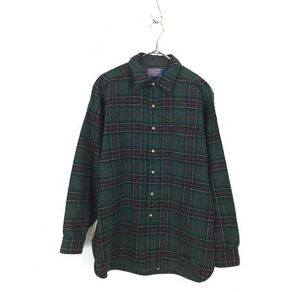 BUFFALO HUNTER USA製 オンブレ シャドーチェック シャツ L BUFFALO HUNTER USA製 オンブレ シャドーチェック シャツ L