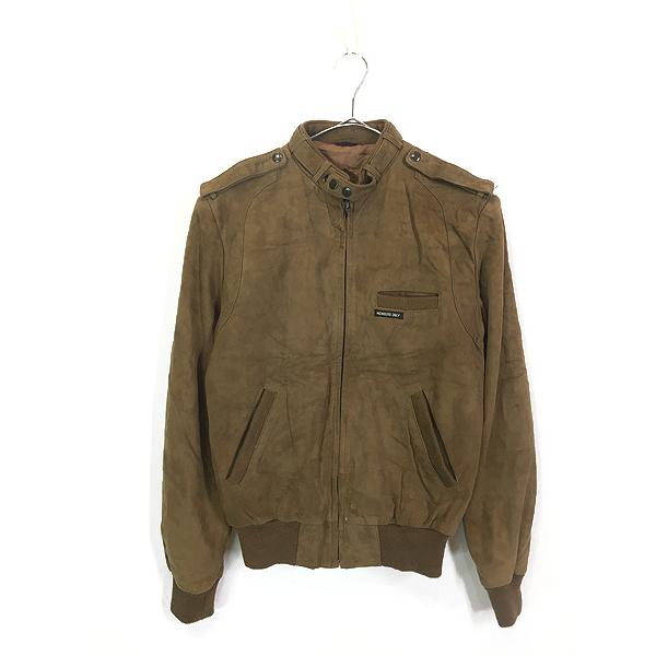 古着 80s Members Only 本革 スエード レザー メンバーズ オンリー 