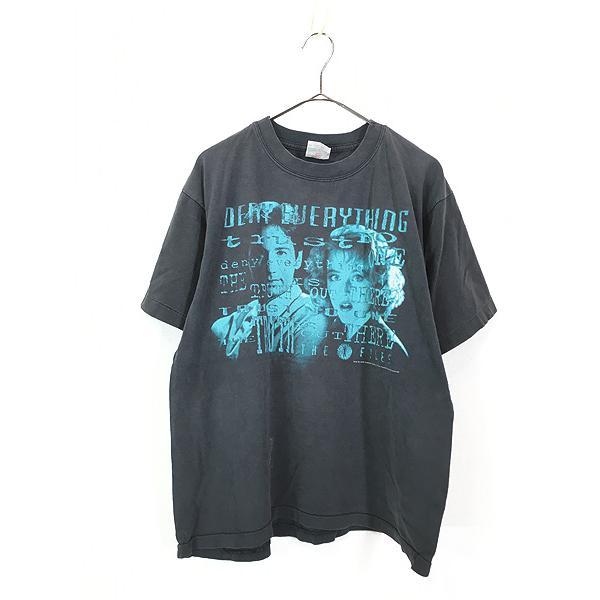 古着 90s The X-Files モルダー スカリー 捜査官 SF TV ドラマ 