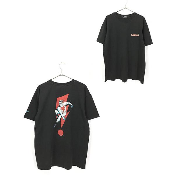 古着 90s MADMAN マッドマン アメコミ キャラクター 両面 T 古着 90s MADMAN マッドマン アメコミ キャラクター 両面 T