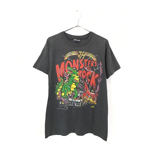 古着 80s USA製 VAN HALEN 「MONSTERS OF ROCK」 ヘヴィ メタル ロック