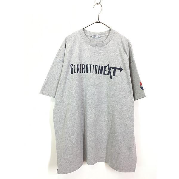 古着 90s PEPSI ペプシ コーラ 「GENERATIONEXT」 ドリンク 企業 T 