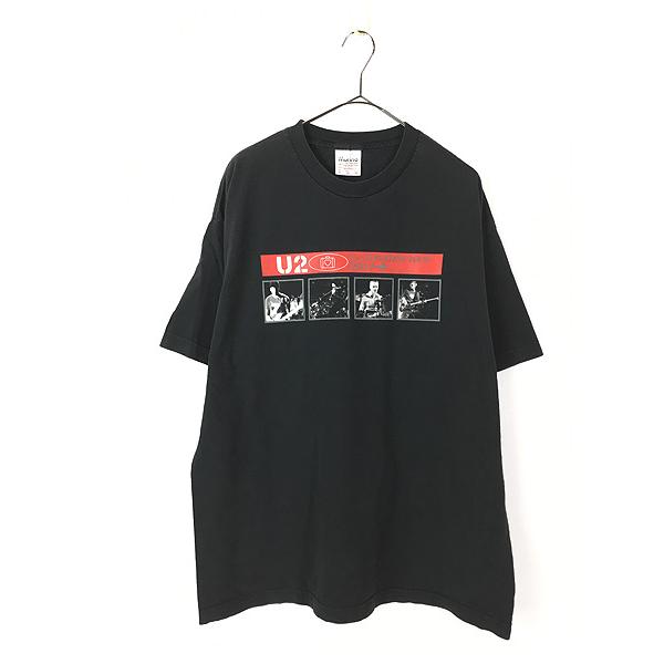 古着 00s USA製 U2 「Elevation Tour」 ツアー ロック バンド T