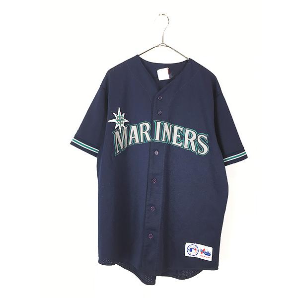 MLB Seattle Mariners 90s 大きめサイズ 古着ゲームシャツ MLB Seattle Mariners 90s 大きめサイズ 古着ゲームシャツ 古着