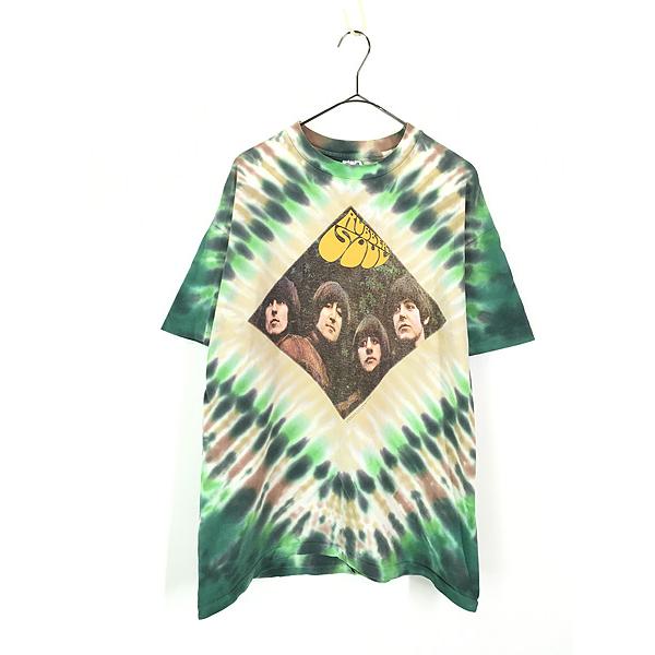 THE BEATLES ダイダイTシャツ　レア 楽天市場】タイダイ tシャツ（ブランドビートルズ）（Tシャツ