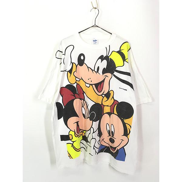 古着 90s USA製 Disney ミッキー ミニー グーフィー BIG 古着 90s USA製 Disney ミッキー ミニー グーフィー BIG