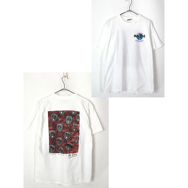 古着 90s USA製 Hard Rock Cafe 「Peter Gabriel」 シグネチャー