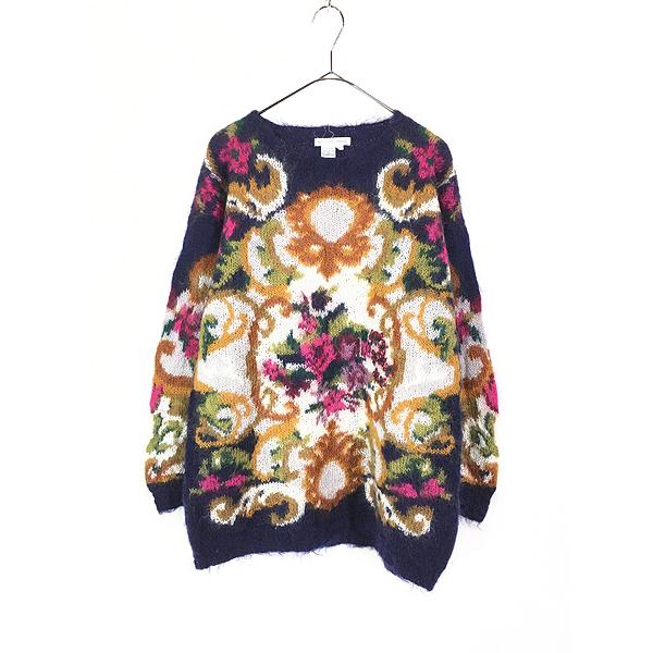 レディース 古着 90s jennifer reed 花 フラワー オリエンタル