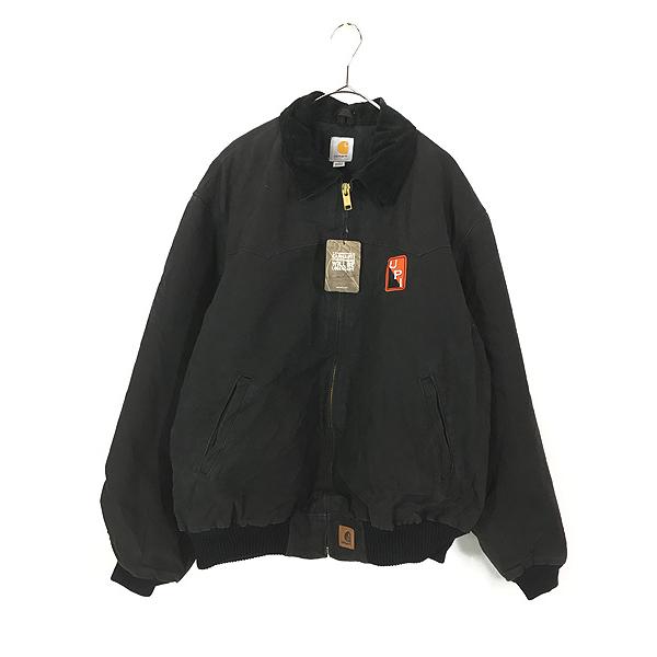 Deadstock」 古着 Carhartt UPI カード ウエスタン ヨーク ブラック 