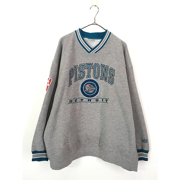 古着 90s NBA Detroit Pistons ピストンズ スウェット