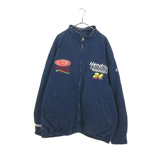 古着 USED レーシングジャケット 送料無料』90s レーシングジャケット リバーシブル 袖レザー4XL