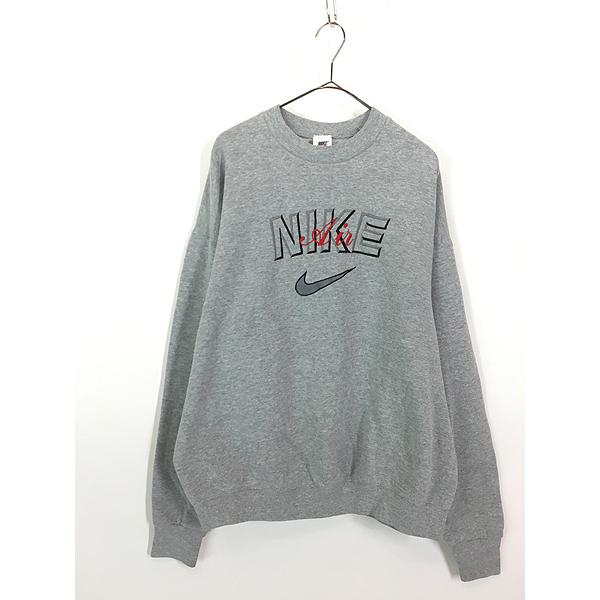 古着 90s USA製 NIKE AIR スウォッシュ ロゴ 刺しゅう 古着 90s USA製 NIKE AIR スウォッシュ ロゴ 刺しゅう
