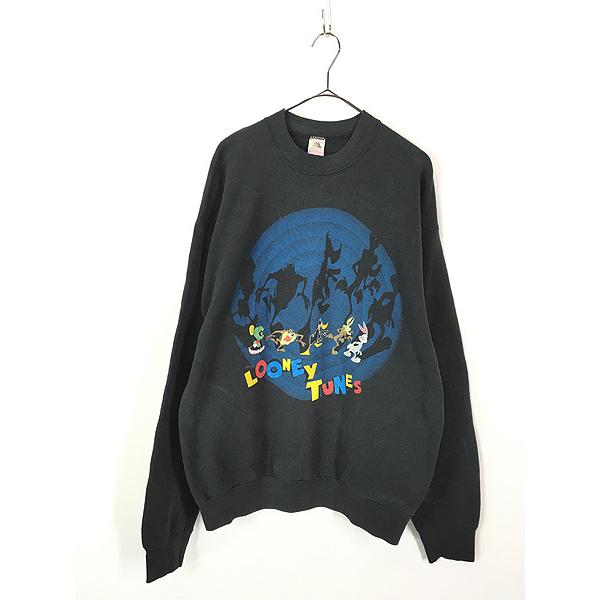 古着 90s USA製 LOONEY TUNES バックスバニー 忍び足 シルエット 古着 90s USA製 LOONEY TUNES バックスバニー 忍び足 シルエット
