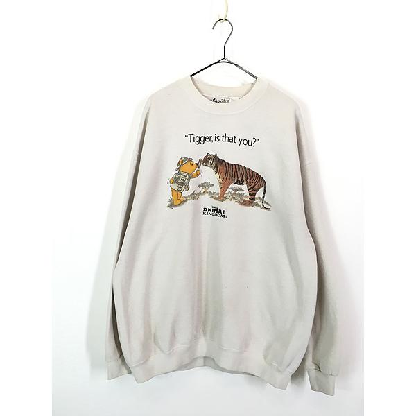 古着 90s USA製 Disney Pooh Animal Kingdom 「Tigger」 クマの 古着 90s USA製 Disney Pooh Animal Kingdom 「Tigger」 クマの