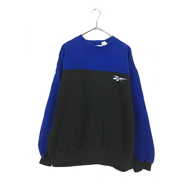 古着 90s Reebok VECTOR ロゴ ナイロン パッチ バイカラー 古着 90s Reebok VECTOR ロゴ ナイロン パッチ バイカラー