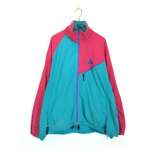 古着 90s NIKE ACG カラフル クレイジー ナイロン ジャケット L 古着 90s NIKE ACG カラフル クレイジー ナイロン ジャケット L