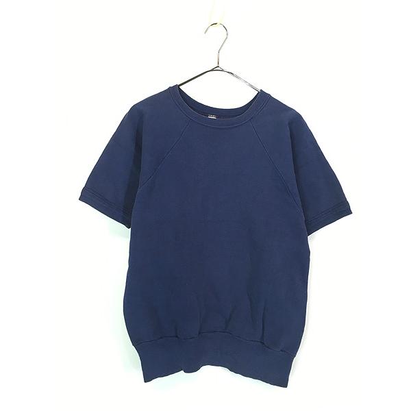 古着 60s 無地 ソリッド ラグラン 100%コットン スウェット トレーナー