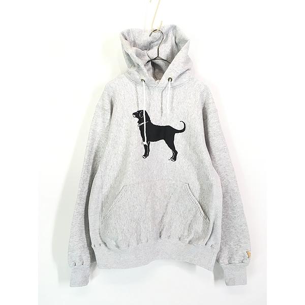 The black dogアメリカ製スウェットリバースウィーブkellsport 90's The Black Dog リバースウィーブタイプ スウェットパーカー