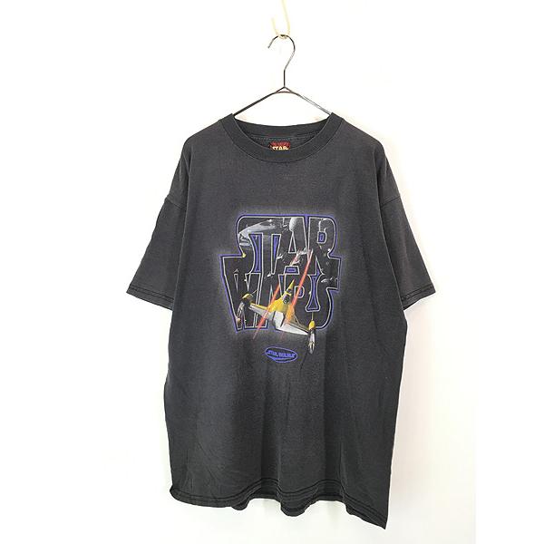 古着 90s- STAR WARS スターウォーズ ロゴ Tシャツ XL : 古着屋