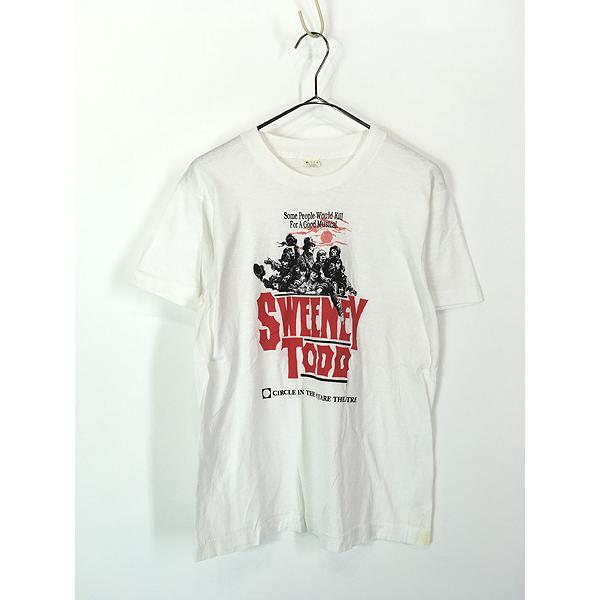 Sweeney Todd ムービーTシャツ 2008 スウィーニートッド 古着 80s USA製 Sweeny Todd スウィーニー トッド ムービー