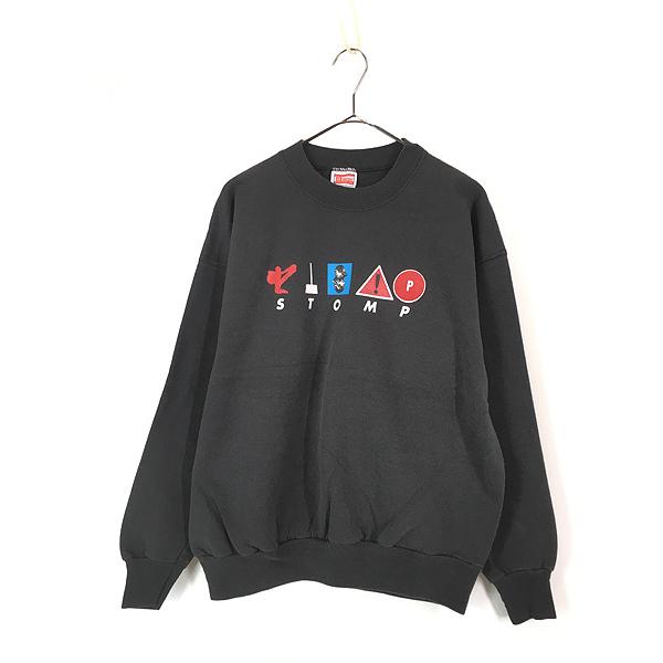 古着 90s STOMP ストンプ ミュージック パフォーマンス スウェット トレーナー L 古着 90s STOMP ストンプ ミュージック パフォーマンス スウェット