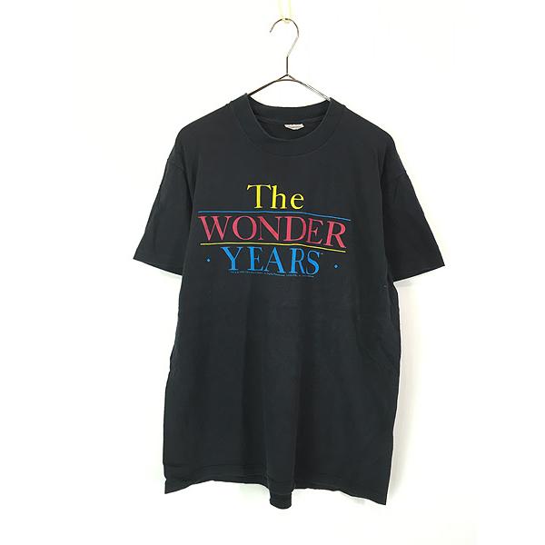 古着 80s USA製 The Wonder Years 素晴らしき日々TV ドラマ Tシャツ L