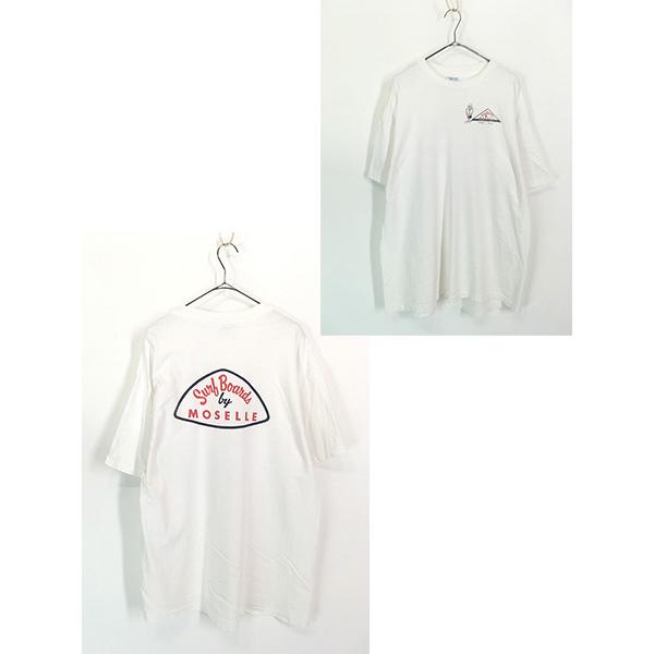 古着 90s USA製 Surf boards by Moselle サーフ ボード 企業 Tシャツ