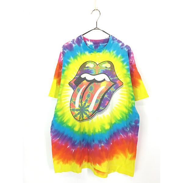 古着 90s Rolling Stones サイケデリック リップ&タン ロック バンド 
