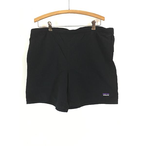 古着 14s Patagonia 無地 ソリッド バギーズ ショーツ ショート パンツ ブラック L 古着 14s Patagonia 無地 ソリッド バギーズ ロング ショーツ ショート