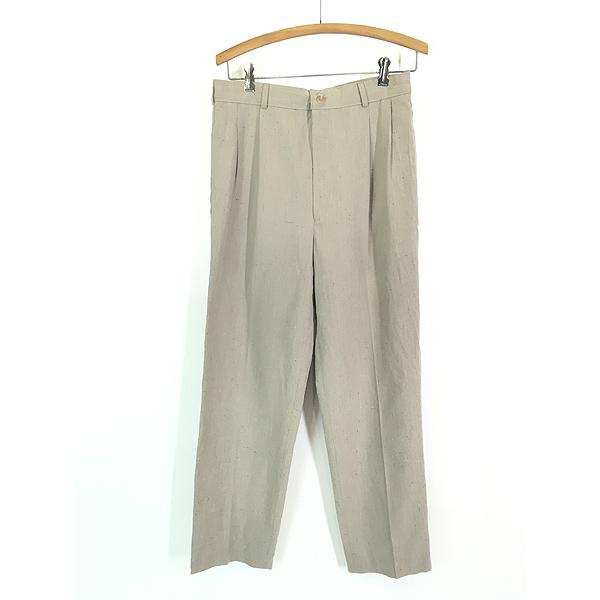 古着 80s Levi's 「SEVENS」 673-2624 ネップ リネン タック
